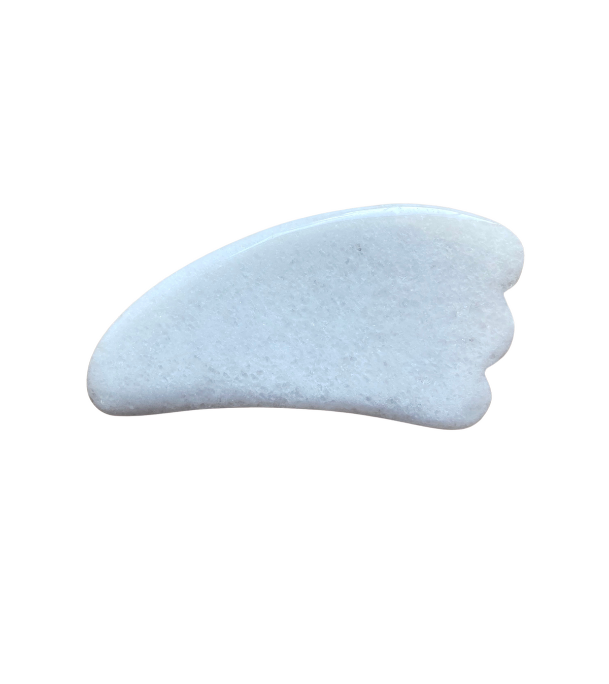 Gua sha white jade